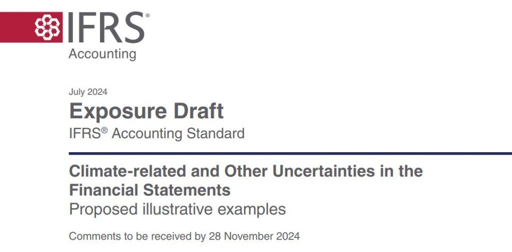 IFRS Accounting Standard Exposure Draft