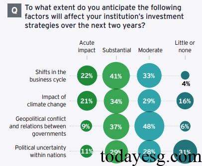 Institutional Investor Sustainability Survey Investment Strategies Factors