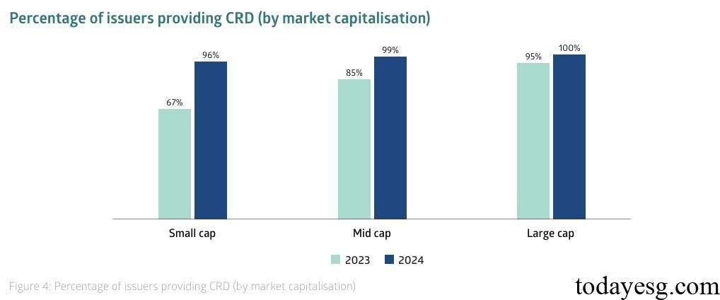 TCFD Disclosures by Capitalization